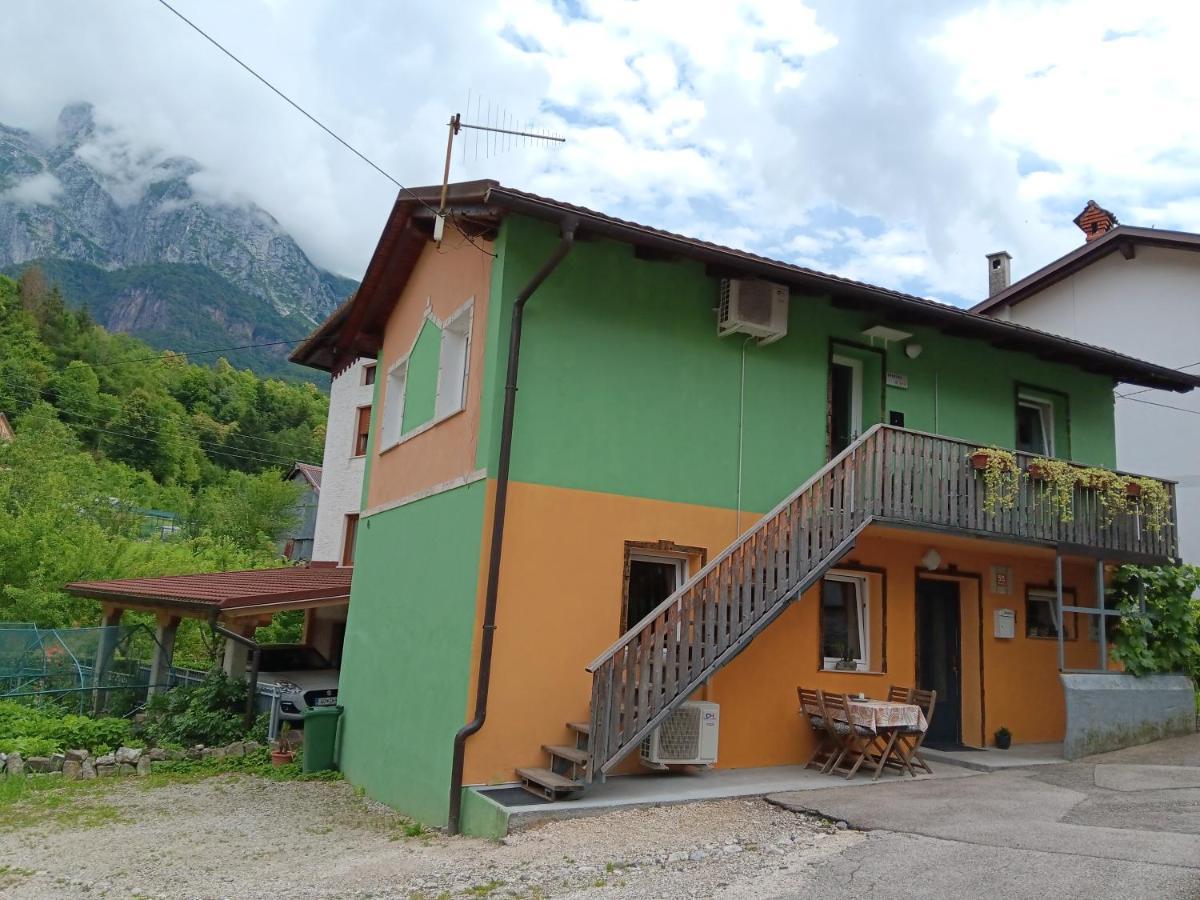 Apartma Metija Кобарид Экстерьер фото